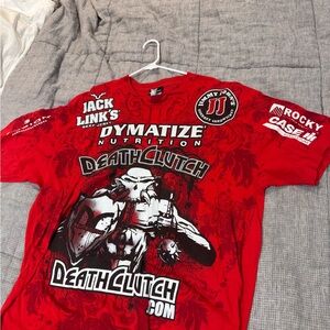 Vintage Brock Lesnar Death Clutch Mens XXL UFC 116 Walkout With Sponsors